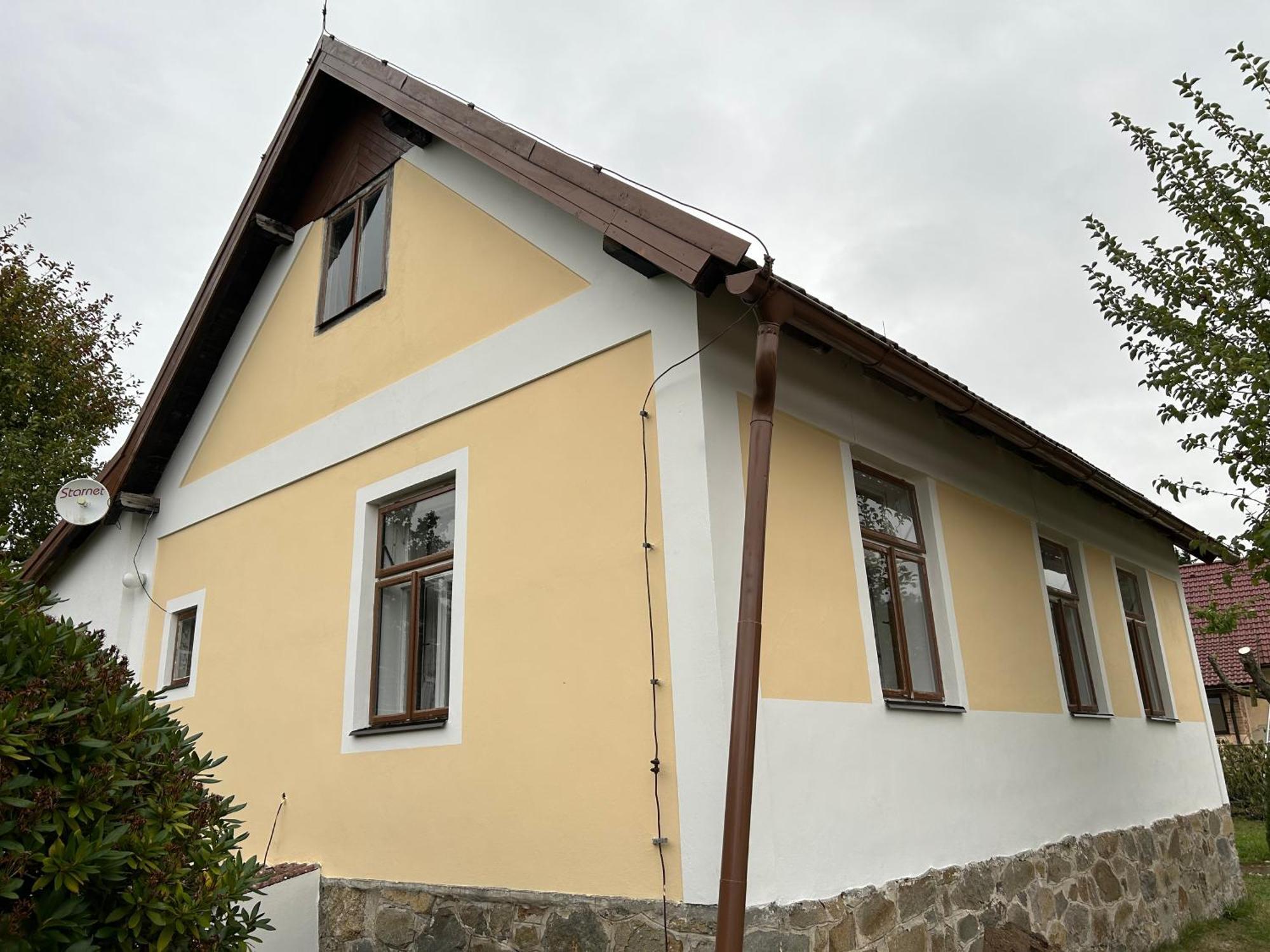 Prijemna Chaloupka Na Trebonsku Villa Chlum u Trebone Bagian luar foto